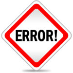 Error icon