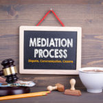 Court props related to mediation process